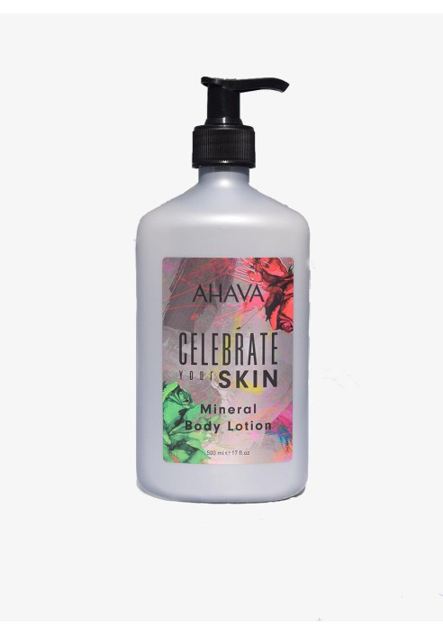 AHAVA Deadsea celebrate your skin mineral body lotion 500ml