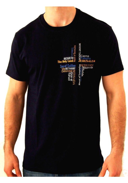 T-shirt Holly Land Cross