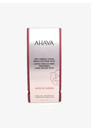 AHAVA Deadsea deep wrinkle lotion broad spectrum spf30 50ml