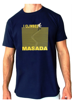 T-shirt I claimbed Masada