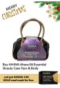 Ahava Kit Essential Beauty Case Face & Body + get 24k gold mineral mud mask for free
